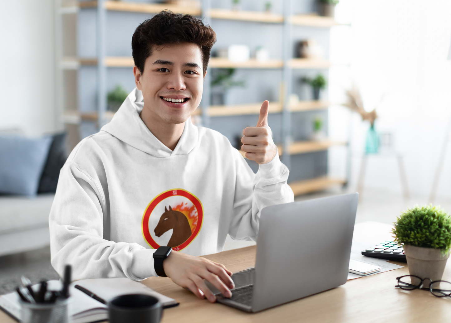 The Fire Horse 丙午 2026 Lunar New Year Limited Edition Hoodie