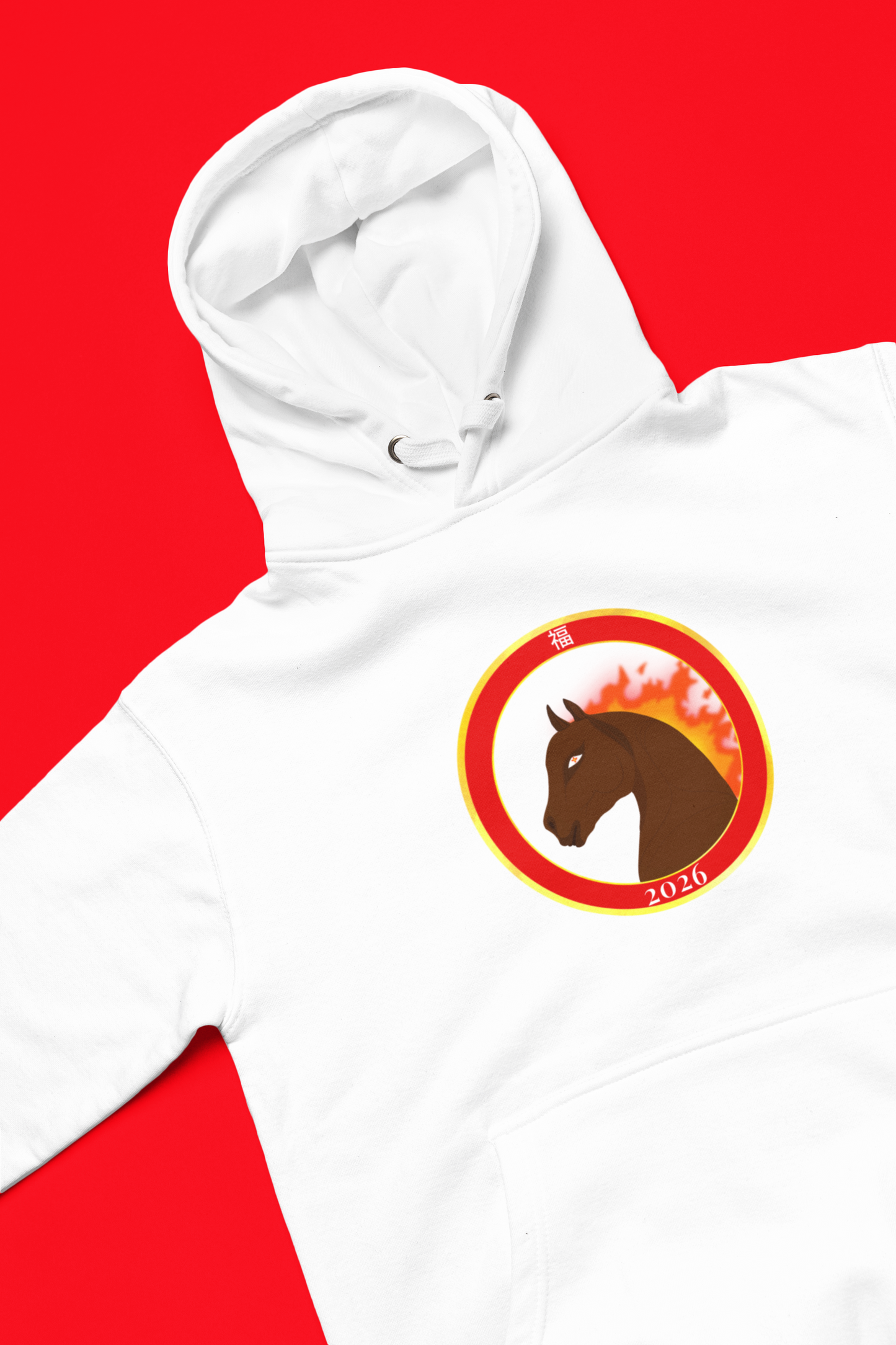 The Fire Horse 丙午 2026 Lunar New Year Limited Edition Hoodie